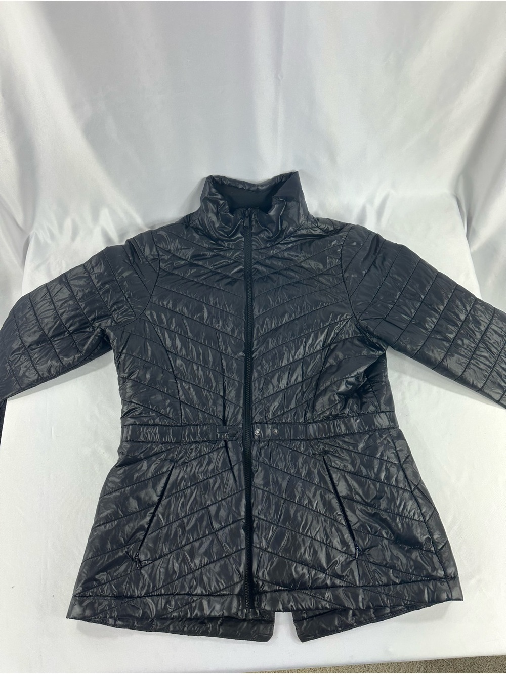 Women’s Aeliana Triclimate Puffer Jacket – Black – Size L